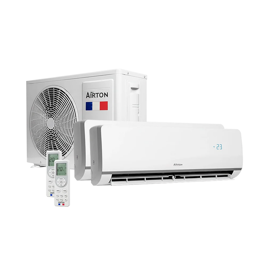 Climatisation réversible 2-en-1, été comme hiver — la solution Ventyc pensée pour vous simplifier la vie.