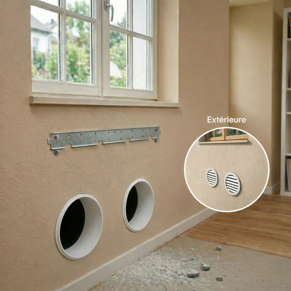 Climatiseur réversible monobloc 2,4 kW La solution sans unité extérieure pour votre appartement Prix régulier